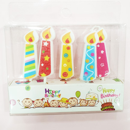 Cute Birthday Mini Candle Set